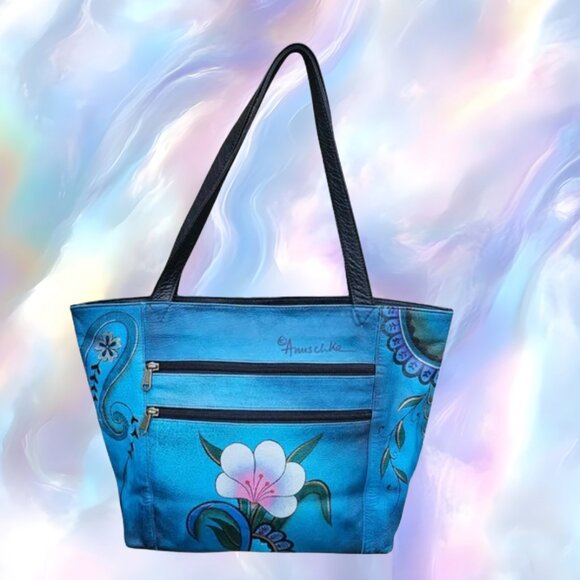Anuschka Handbags - Anuschka Leather Tote Bag. EUC.